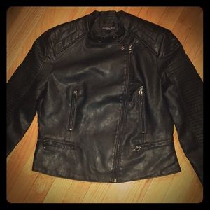 Philomena Petti NWOT faux leather jacket
